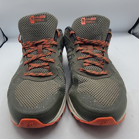 New Balance Fuel Core Mens 11 Gray Orange All Terrain Trail Hiking Shoes T590V4 main image 11